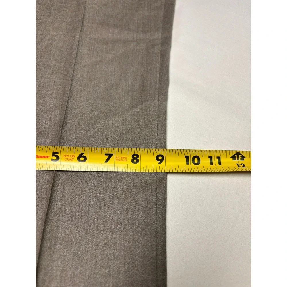 JWN Men 32W L28 Wool Cashmere Dress Pants Grey Traditional Fit Italy JW392183 MN